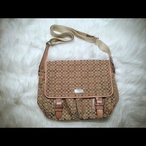 Medium COACH Monogram Messenger